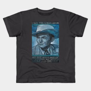 Blue Hank Williams Kids T-Shirt